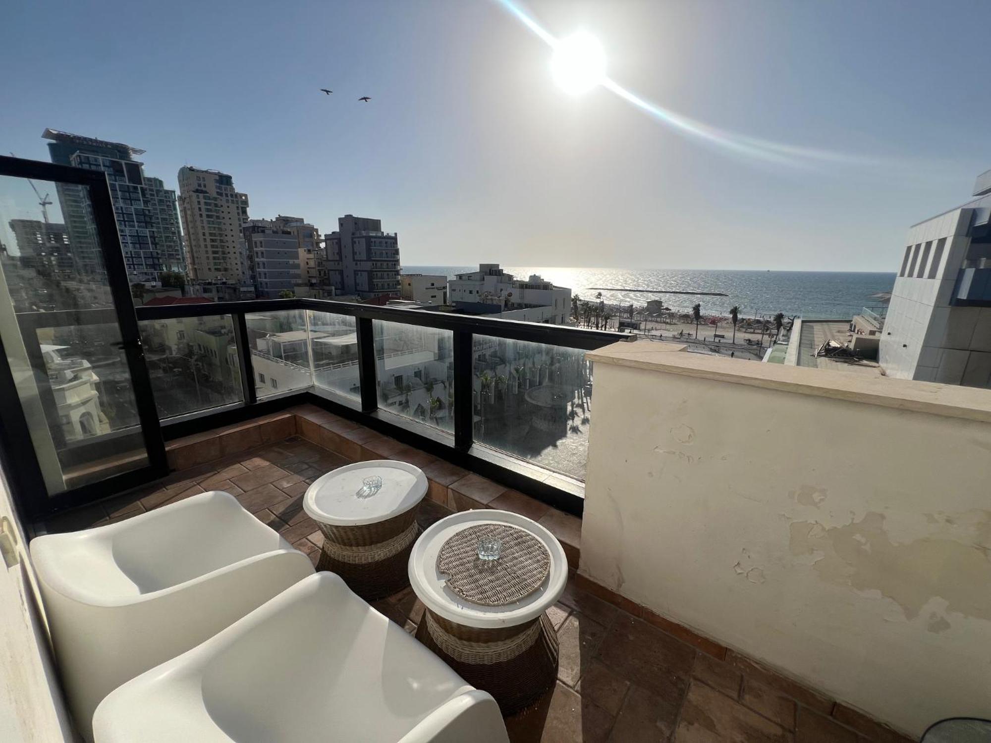 3Bedrooms Suite With Balcony And Shelter Yarkon15 Tel Aviv Esterno foto